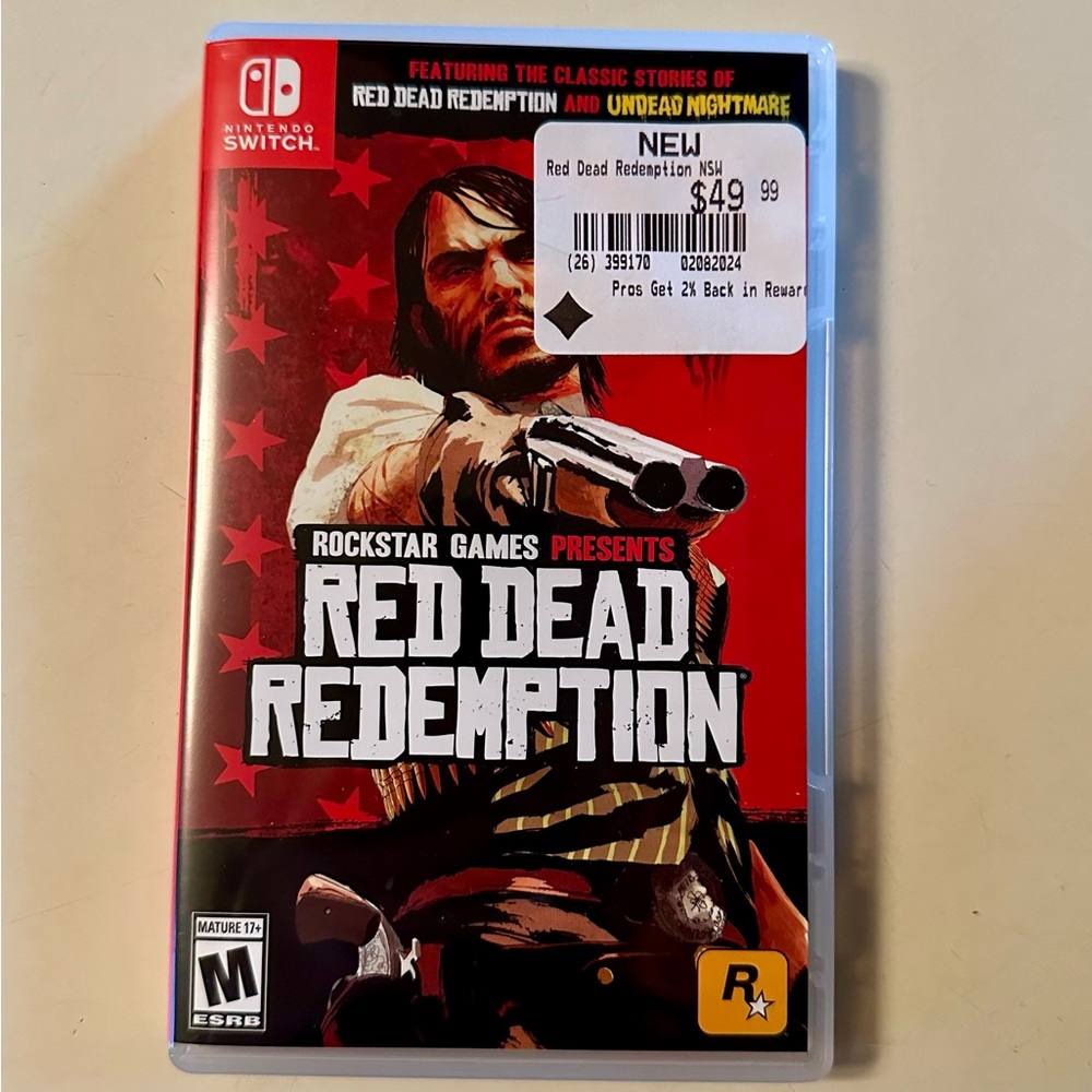 Red Dead Redemption 1 Nintendo Switch